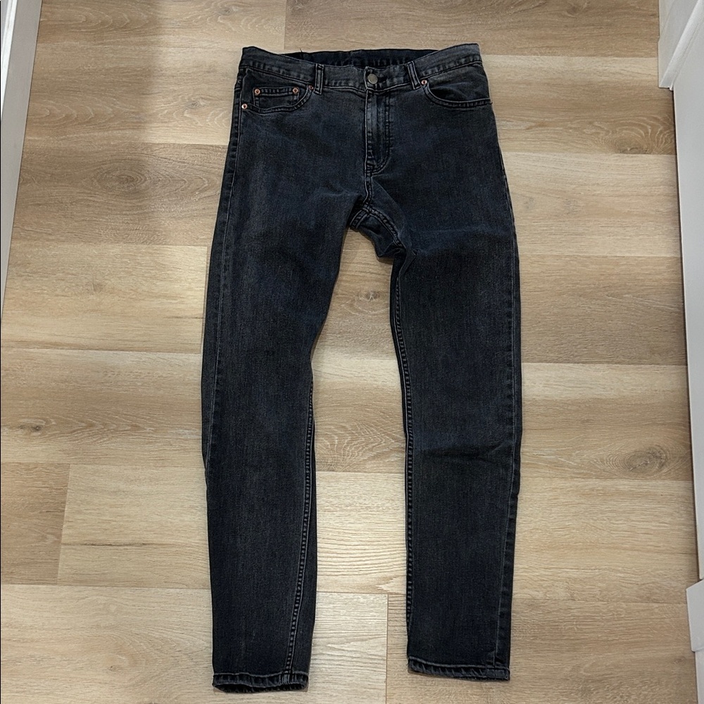 Dr. Denim Men's Slim Jeans in Dark Gray